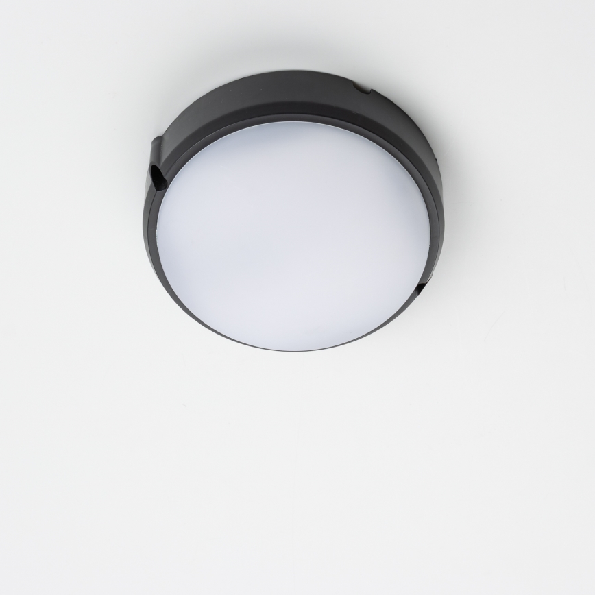 Brilagi - LED Mennyezeti ipari lámpa SIMA LED/12W/230V IP65 fekete