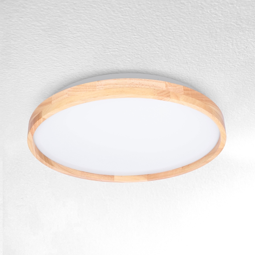 Brilagi - ALSON LED mennyezeti lámpa, 24W/230V, átm. 29,5 cm, tölgy