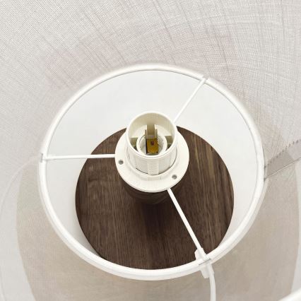 Brilagi - LED Mennyezeti lámpa ANTHONY 1xE14/60W/230V tölgy dió/fehér