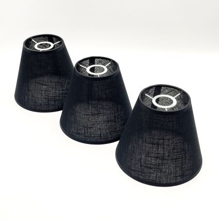 Brilagi - LED Felületre szerelhető csillár ANTHONY 3xE14/40W/230V tölgy dió/fekete