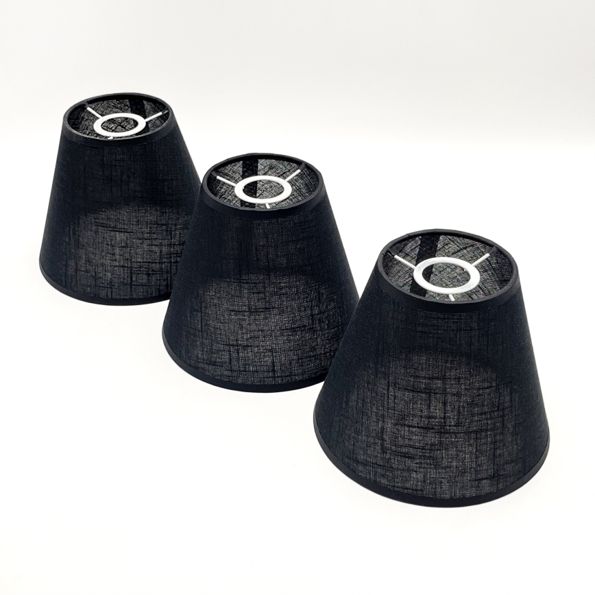 Brilagi - LED Felületre szerelhető csillár ANTHONY 3xE14/40W/230V tölgy dió/fekete