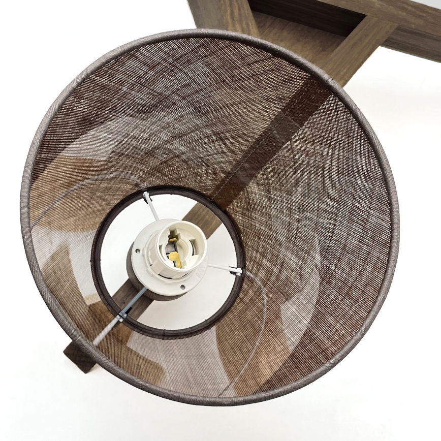 Brilagi - LED Mennyezeti lámpa ANTHONY 3xE14/40W/230V tölgy dióbarna