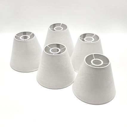 Brilagi - LED Felületre szerelhető csillár ANTHONY 5xE14/40W/230V tölgy dió/fehér