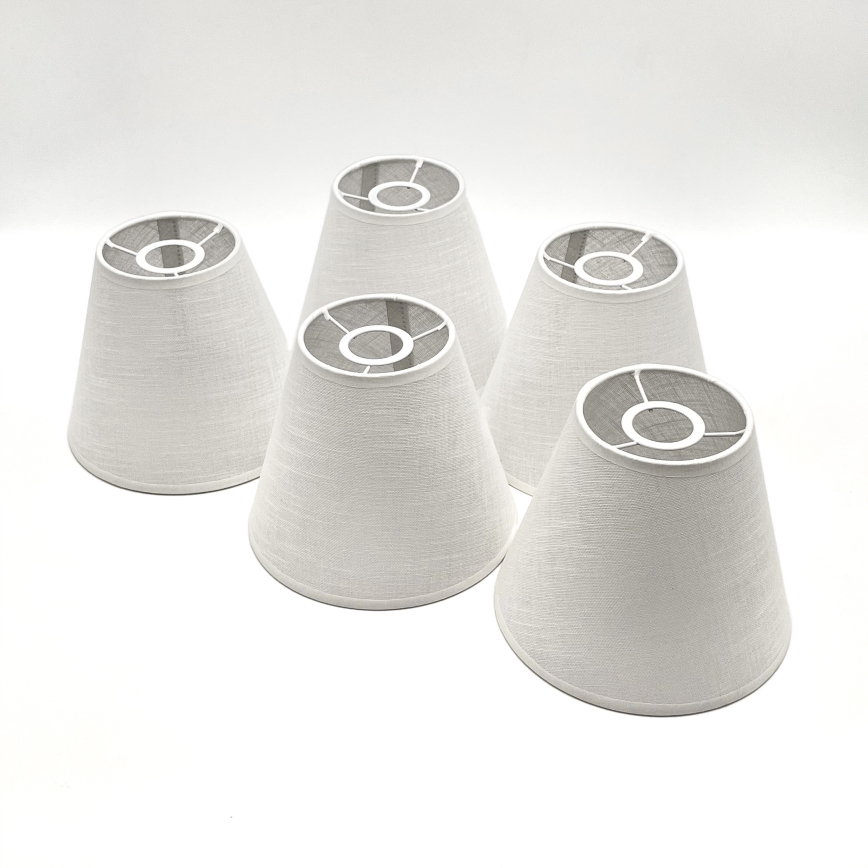 Brilagi - LED Felületre szerelhető csillár ANTHONY 5xE14/40W/230V tölgy dió/fehér