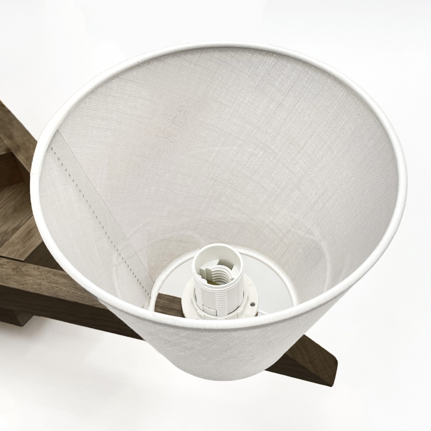 Brilagi - LED Mennyezeti lámpa ANTHONY 5xE14/40W/230V tölgy dió