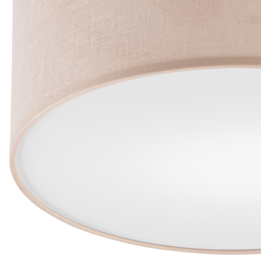 Brilagi - LED mennyezeti lámpa BELLADONNA 1xE27/15W/230V átm. 30 cm bézs/dió