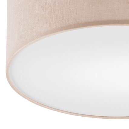 Brilagi - LED mennyezeti lámpa BELLADONNA 1xE27/15W/230V átm. 30 cm bézs/fenyő
