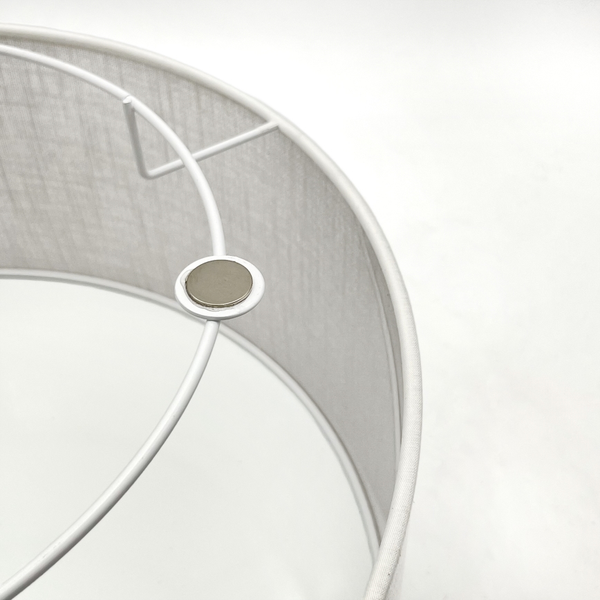 Brilagi - LED mennyezeti lámpa BELLADONNA 1xE27/15W/230V átm. 30 cm fehér/dió tölgy