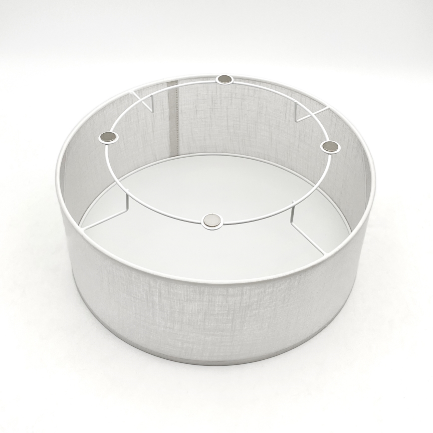 Brilagi - LED mennyezeti lámpa BELLADONNA 1xE27/15W/230V átm. 30 cm fehér/dió tölgy