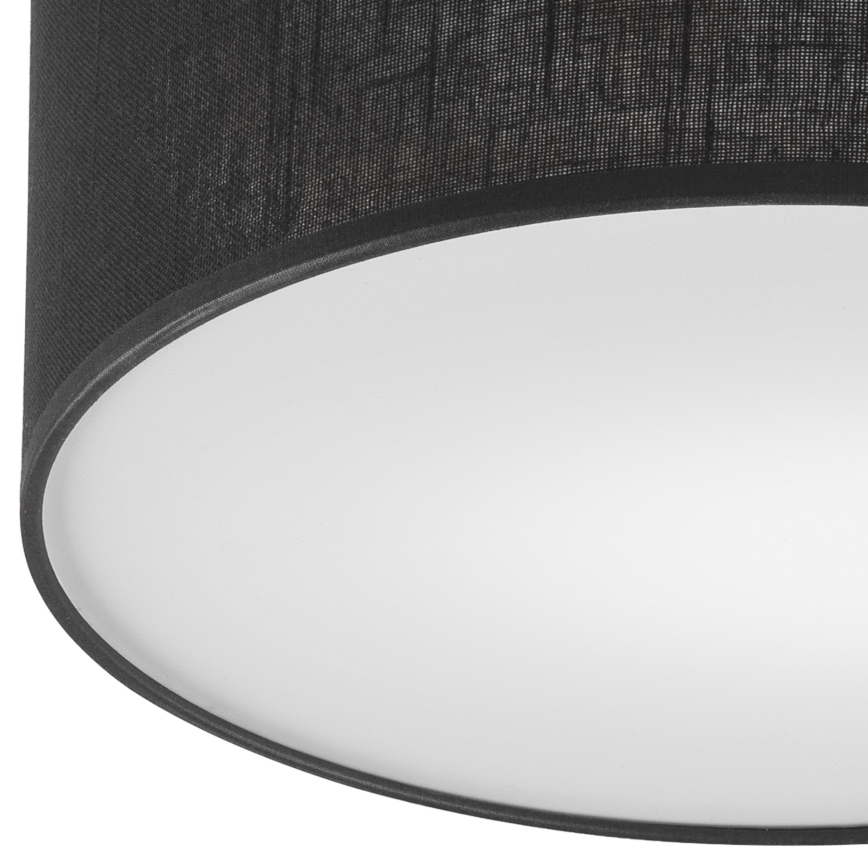 Brilagi - LED mennyezeti lámpa BELLADONNA 1xE27/15W/230V átm. 30 cm fekete/dió