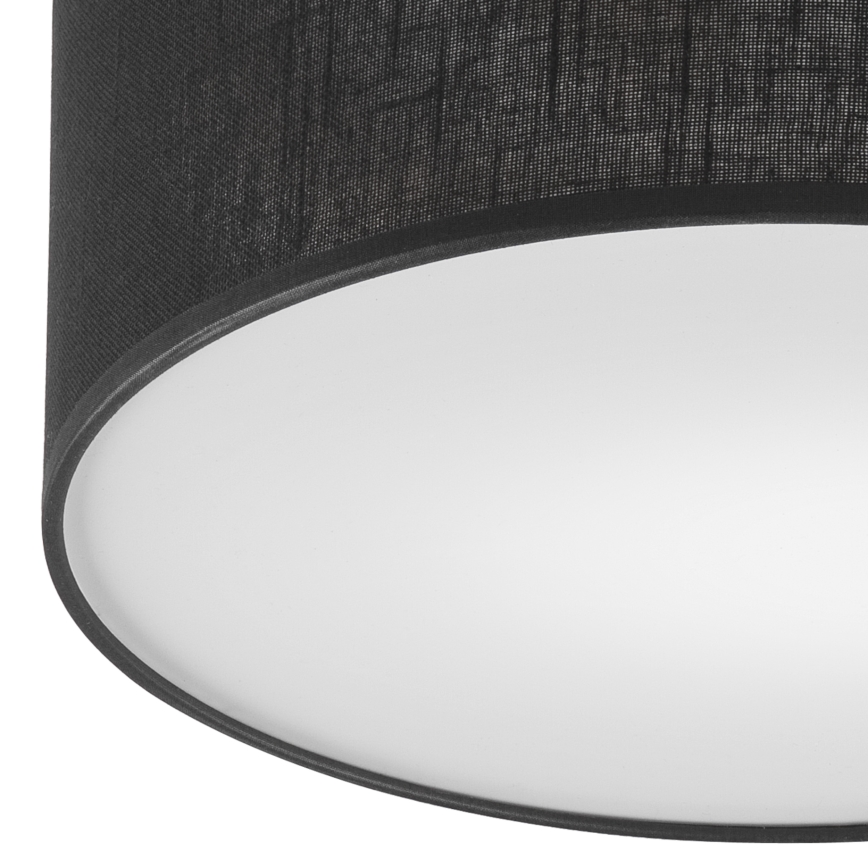 Brilagi - LED mennyezeti lámpa BELLADONNA 1xE27/15W/230V átm. 30 cm fekete/fenyő