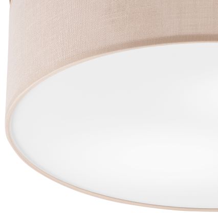 Brilagi - LED mennyezeti lámpa BELLADONNA 2xE27/15W/230V átm. 40 cm bézs/dió
