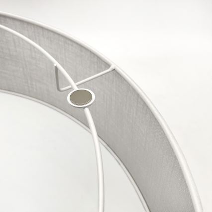 BRILAGI - LED mennyezeti lámpa BELLADONNA 3xE27/15W/230V átm. 50 cm fehér/tölgy-dió