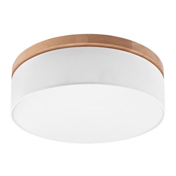 Brilagi - LED mennyezeti lámpa BELLADONNA 3xE27/15W/230V átm. 50 cm fehér/tölgy