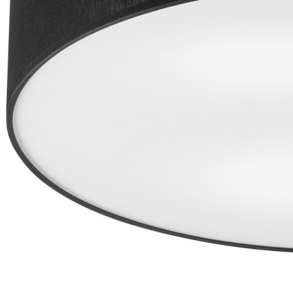 Brilagi - LED mennyezeti lámpa BELLADONNA 3xE27/15W/230V átm. 50 cm fekete/tölgy