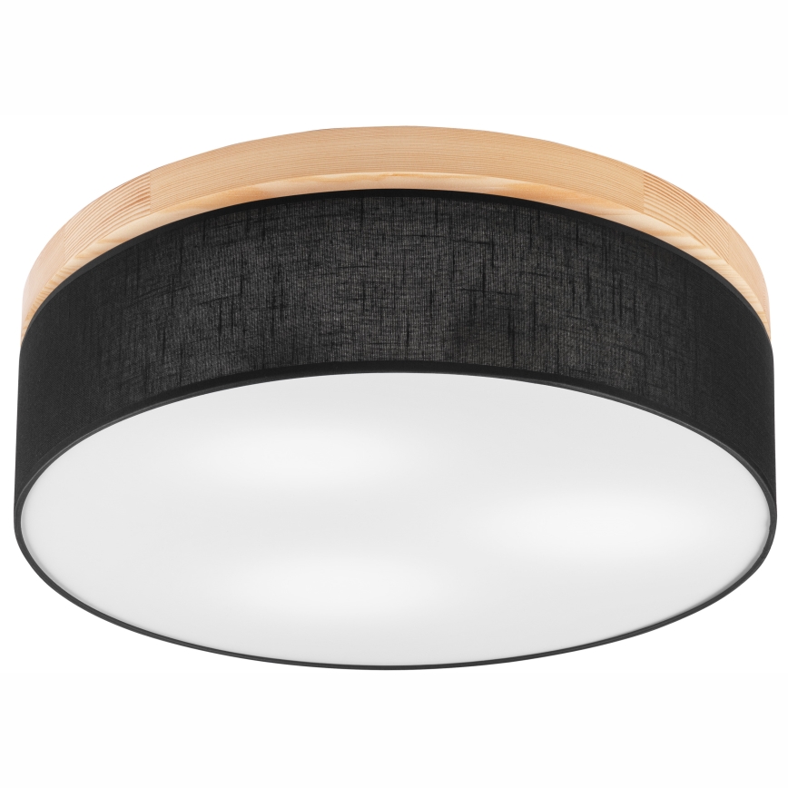 Brilagi - LED Mennyezeti lámpa BELLADONNA 3xE27/15W/230V fekete/fenyő