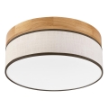 Brilagi - LED mennyezeti lámpa BELLADONNA LED/20W/230V Ø 30 cm krémszínű/tölgy