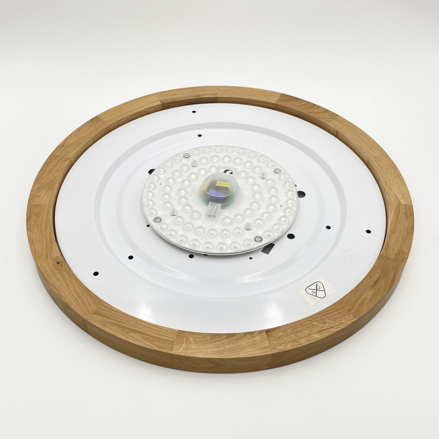 Brilagi - LED mennyezeti lámpa BELLADONNA LED/36W/230V átm. 50 cm krémszínű/tölgy