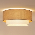 Brilagi - LED mennyezeti lámpa BOHO ECO 1xE27/10W/230V Ø 40 cm bézs/krém