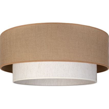 Brilagi - LED mennyezeti lámpa BOHO ECO 1xE27/10W/230V Ø 40 cm bézs/krém
