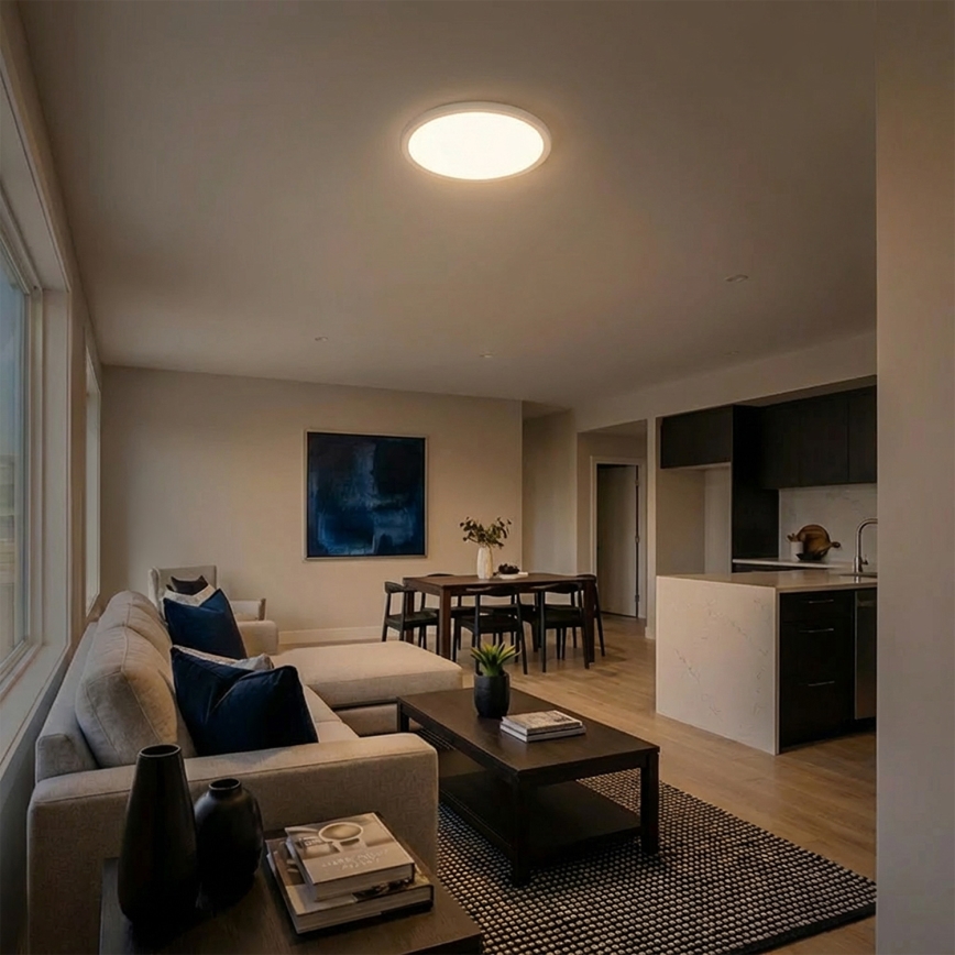 Brilagi - LED mennyezeti lámpa CARLOS LED/24W/230V átm. 40 cm fehér