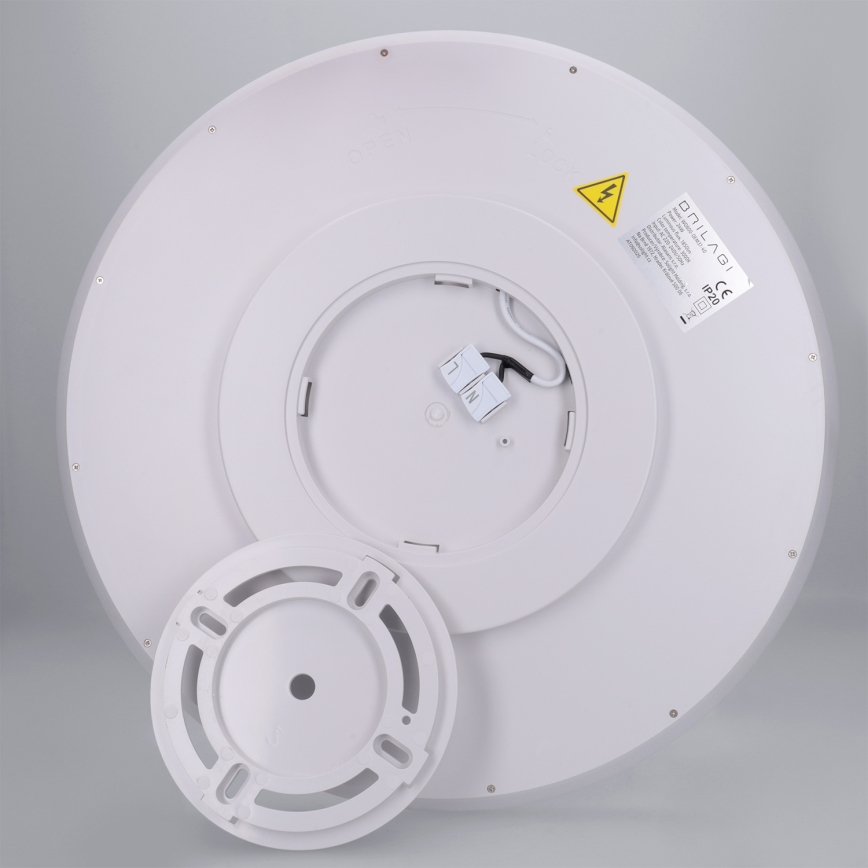 Brilagi - LED mennyezeti lámpa CARLOS LED/24W/230V átm. 40 cm fehér