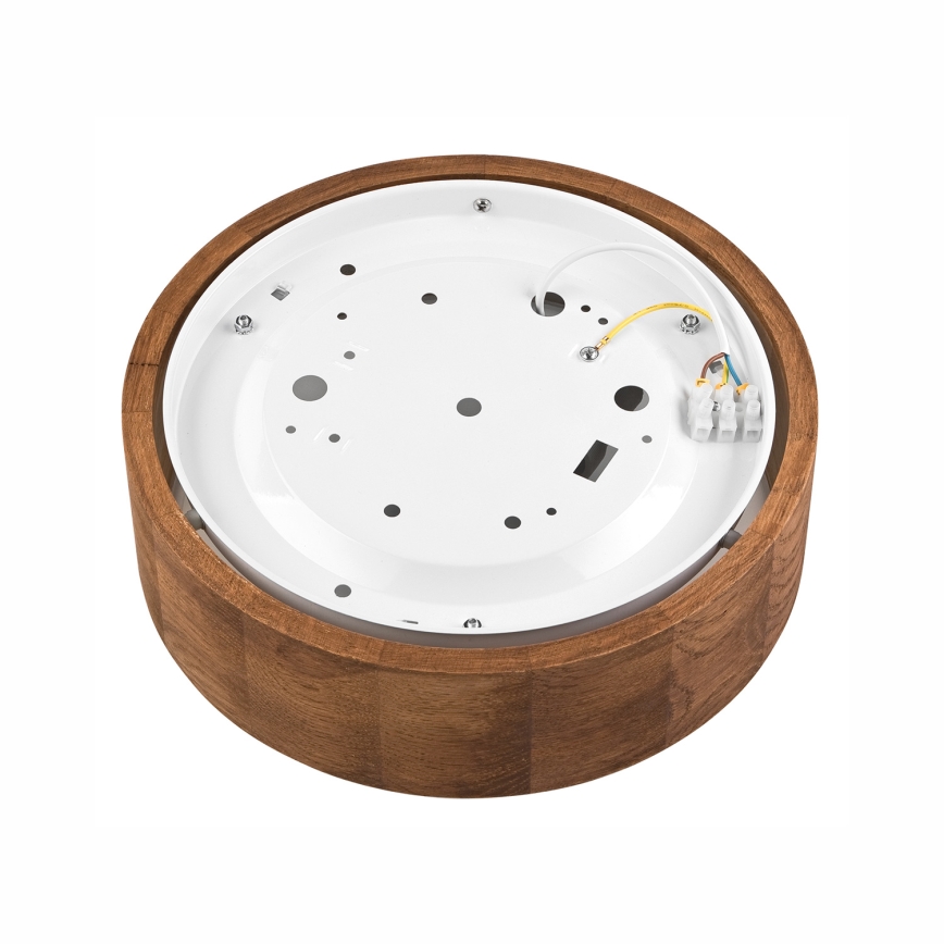Brilagi - LED mennyezeti lámpa CARVALHO 1xE27/15W/230V tölgy-cseresznye átm. 27 cm