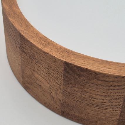 Brilagi - LED Mennyezeti lámpa CARVALHO 1xE27/60W/230V tölgy cseresznye átm. 27 cm