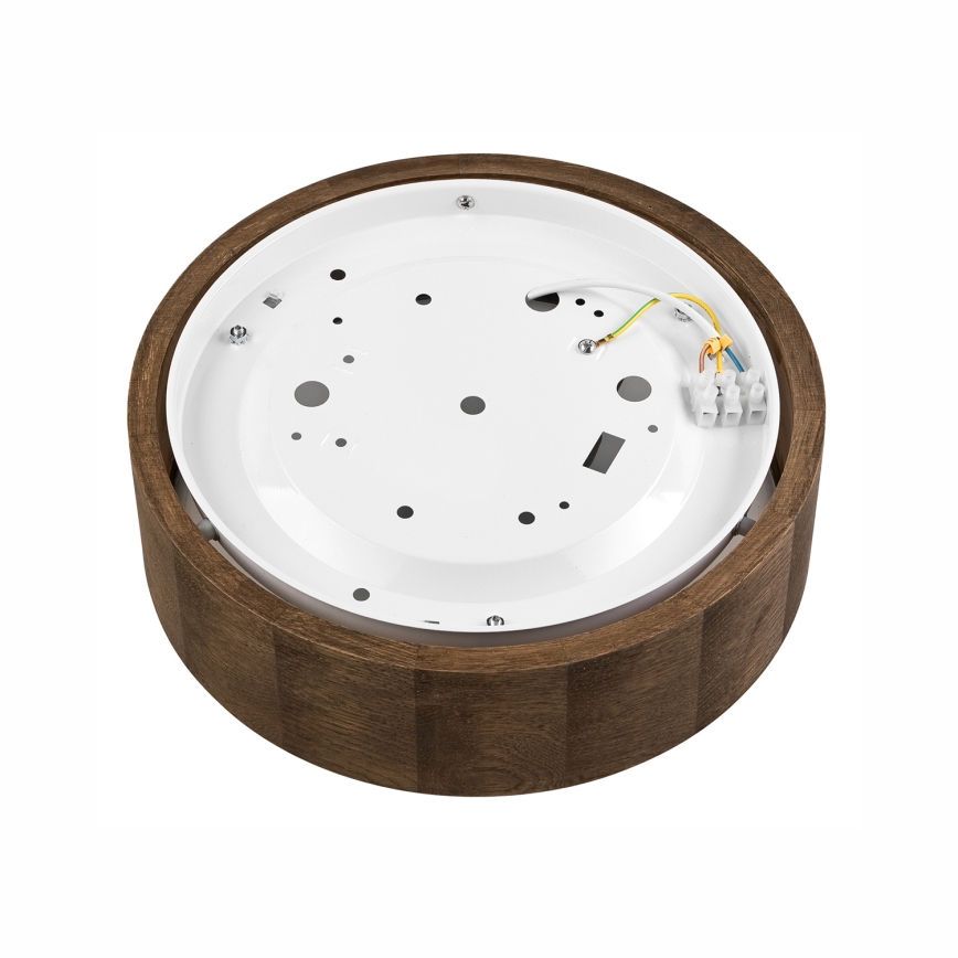 Brilagi - LED Mennyezeti lámpa CARVALHO 1xE27/60W/230V tölgy dió átm. 27 cm