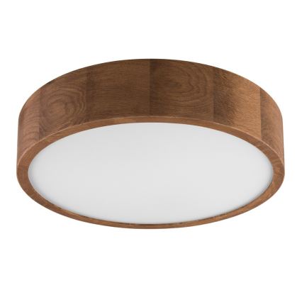 Brilagi - LED mennyezeti lámpa CARVALHO 2xE27/15W/230V tölgy/cseresznye átm. 37 cm