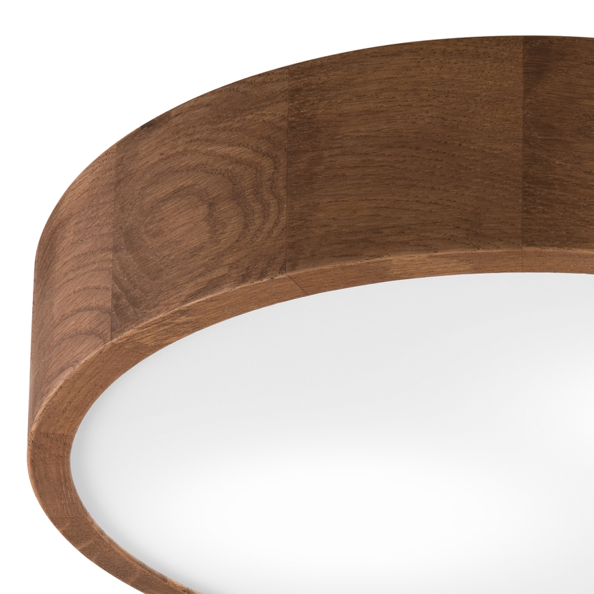 Brilagi - LED mennyezeti lámpa CARVALHO 2xE27/15W/230V tölgy/cseresznye átm. 37 cm