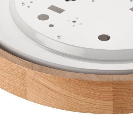 Brilagi - LED Mennyezeti lámpa CARVALHO 2xE27/60W/230V tölgy átmérő 37,5 cm