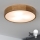 Brilagi - LED mennyezeti lámpa CARVALHO 3xE27/15W/230V tölgy, átm. 47,5 cm