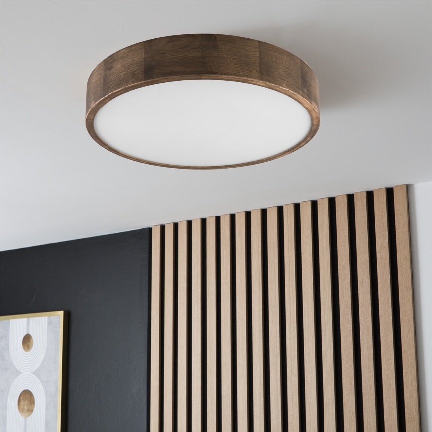 Brilagi - LED Mennyezeti lámpa CARVALHO 3xE27/60W/230V tölgy dió átm. 47 cm