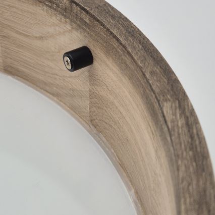 Brilagi - LED Mennyezeti lámpa CARVALHO 3xE27/60W/230V tölgy dió átm. 47 cm