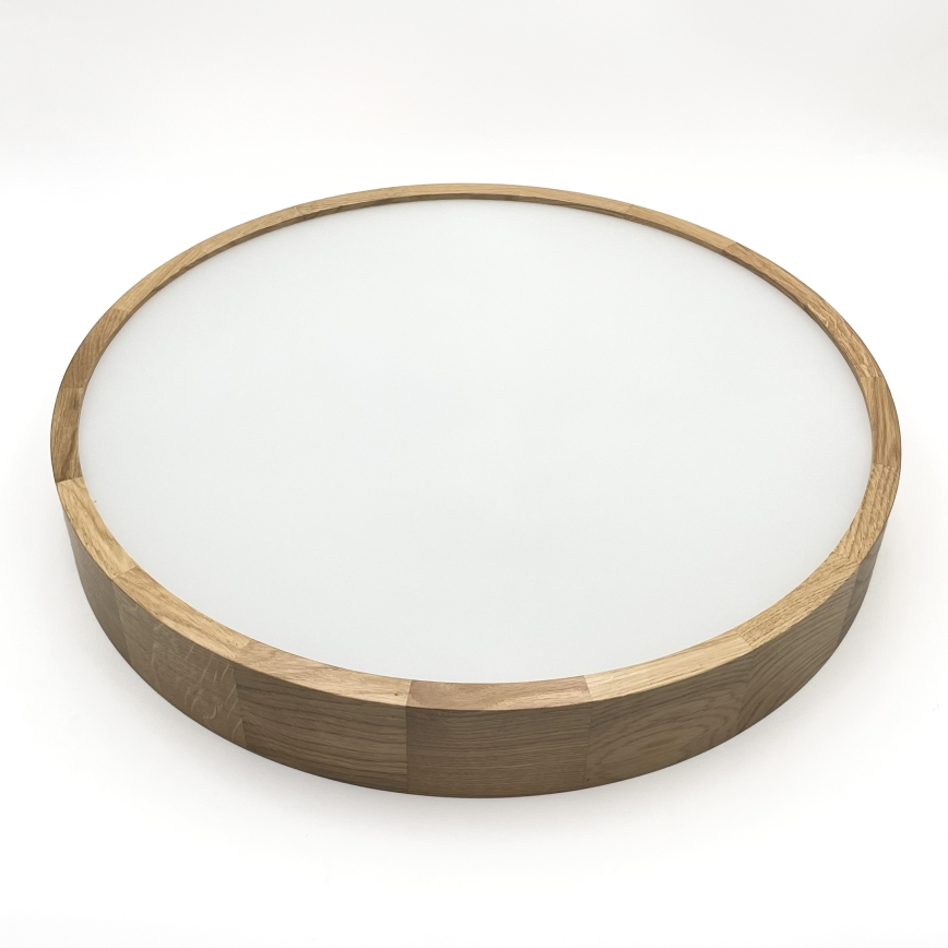 Brilagi - LED mennyezeti lámpa CARVALHO 4xE27/60W/230V tölgy, átmérő 57,5 cm