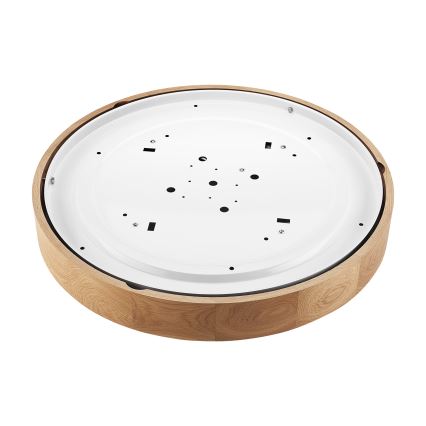 Brilagi - LED mennyezeti lámpa CARVALHO 4xE27/60W/230V tölgy, átmérő 57,5 cm