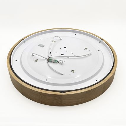 Brilagi - LED mennyezeti lámpa CARVALHO 4xE27/60W/230V tölgy, átmérő 57,5 cm