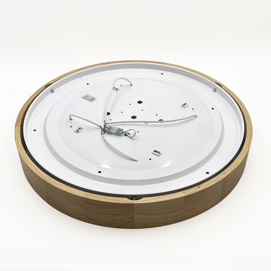 Brilagi - LED mennyezeti lámpa CARVALHO 4xE27/60W/230V tölgy, átmérő 57,5 cm