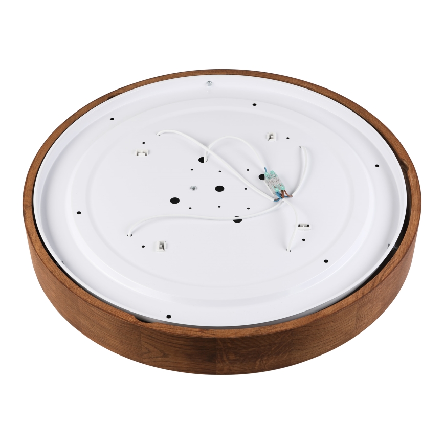 Brilagi - LED mennyezeti lámpa CARVALHO 4xE27/60W/230V tölgy-cseresznye átm. 57,5 cm