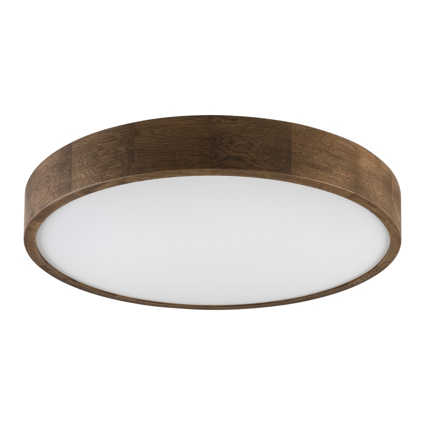 Brilagi - LED mennyezeti lámpa CARVALHO 4xE27/60W/230V tölgy-dió átm. 57,5 cm