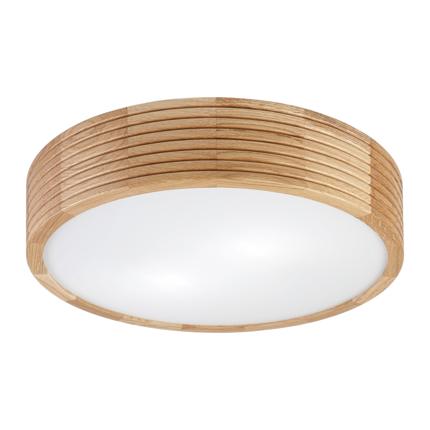 Brilagi - LED mennyezeti lámpa CARVALHO MODERN 2xE27/60W/230V átm. 37,5 cm tölgy