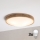Brilagi - LED mennyezeti lámpa CARVALHO MODERN SLIM 3xE27/60W/230V átm. 47,5 cm tölgy