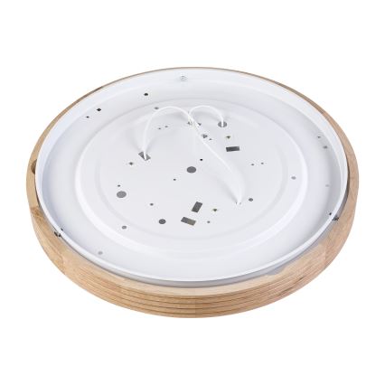 Brilagi - LED mennyezeti lámpa CARVALHO MODERN SLIM 3xE27/60W/230V átm. 47,5 cm tölgy