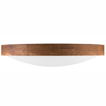 Brilagi - LED mennyezeti lámpa CARVALHO SLIM 3xE27/15W/230V tölgy-cseresznye átm. 47 cm