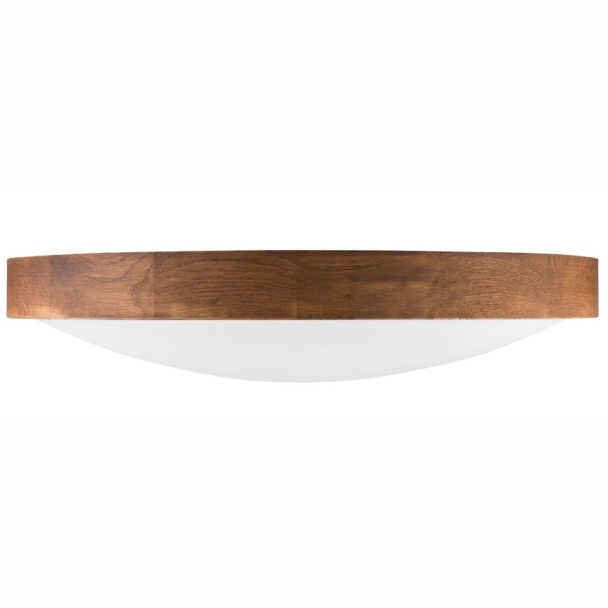 Brilagi - LED mennyezeti lámpa CARVALHO SLIM 3xE27/15W/230V tölgy-cseresznye átm. 47 cm