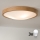 Brilagi - LED mennyezeti lámpa CARVALHO SLIM 3xE27/15W/230V tölgy Ø 47 cm