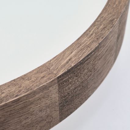 Brilagi - LED mennyezeti lámpa CARVALHO SLIM 3xE27/60W/230V tölgy dió átmérő 47 cm