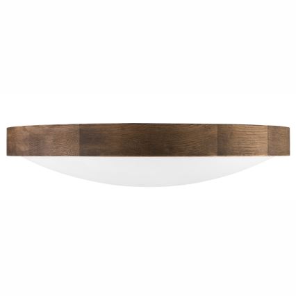 Brilagi - LED mennyezeti lámpa CARVALHO SLIM 3xE27/60W/230V tölgy dió átmérő 47 cm