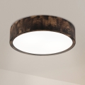Brilagi - LED mennyezeti lámpa CARVALHO SMOKEY LED/36W/230V tölgy átm. 37,5 cm